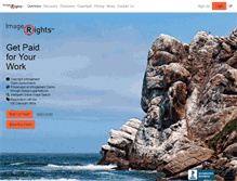 Tablet Screenshot of imagerights.com